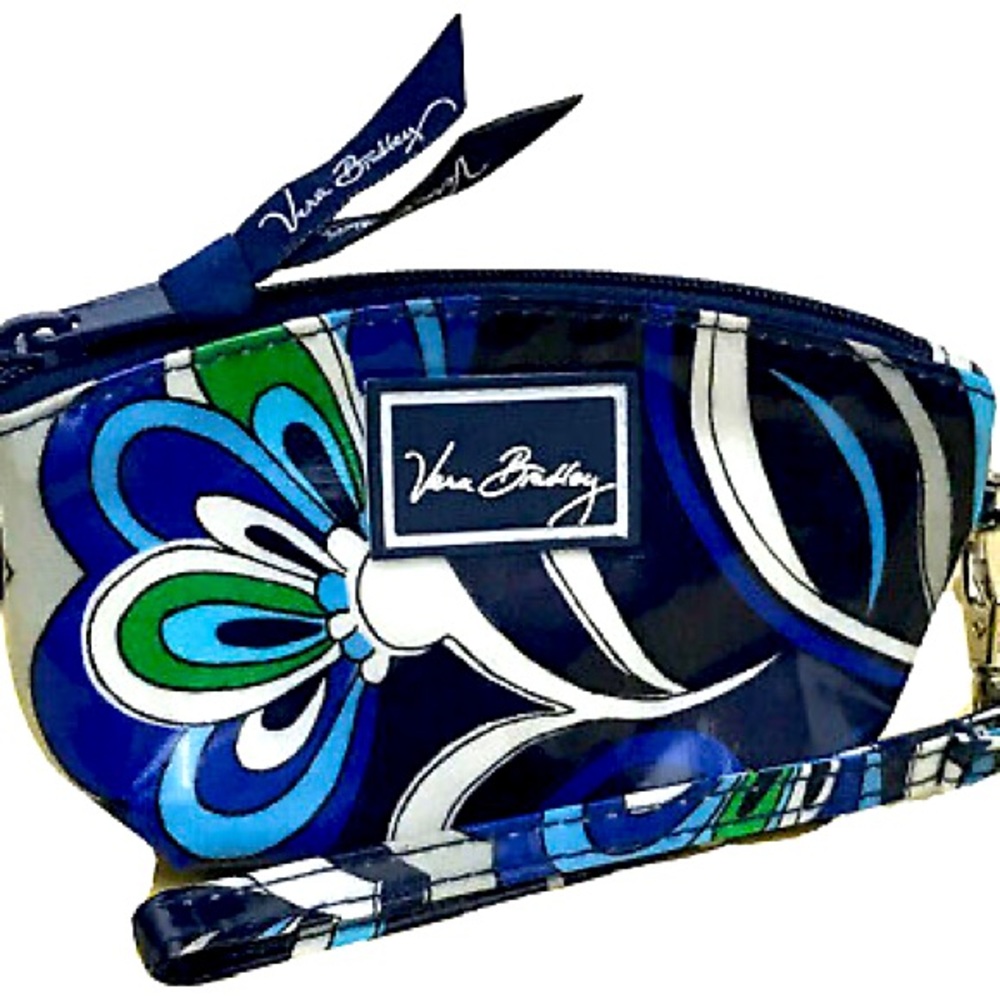NWT Vera Bradley wristlet pouch makeup bag clutch